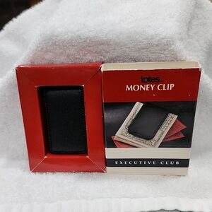 VINTAGE TOTES BLACK EXECUTIVE CLUB MONEY CLIP
